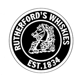 RUTHERFORD'S WHISKIES EST. 1834