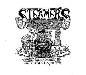 STEAMER'S RESTAURANT & RAW BAR STEAMER SPECIALIZING IN STEAMER POTS TO GO COROLLA, NC