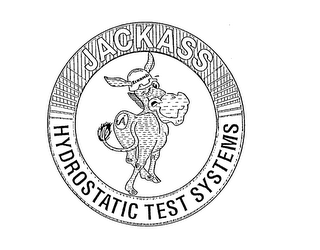 JACKASS HYDROSTATIC TEST SYSTEMS HAMMONDS A