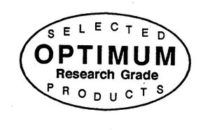 OPTIMUM RESEARCH GRADE SELECTED PRODUCTS