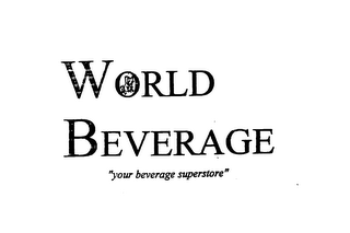 WORLD BEVERAGE "YOUR BEVERAGE SUPERSTORE"