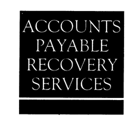 ACCOUNTS PAYABLE RECOVERY SERVICES