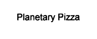 PLANETARY PIZZA