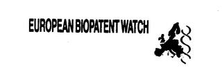 EUROPEAN BIOPATENT WATCH