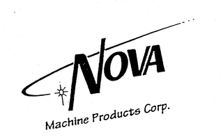 NOVA MACHINE PRODUCTS CORP.