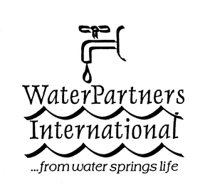 WATERPARTNERS INTERNATIONAL...FROM WATER SPRINGS LIFE