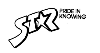 STAR PRIDE IN KNOWING