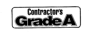 CONTRACTOR'S GRADE A