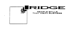 RIDGE PEOPLE SKILLS THAT MEAN BUSINESS