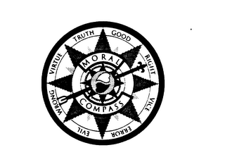 MORAL COMPASS VIRTUE-TRUTH-GOOD-RIGHT-VICE-ERROR-EVIL-WRONG