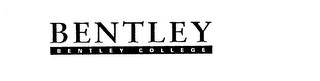 BENTLEY BENTLEY COLLEGE