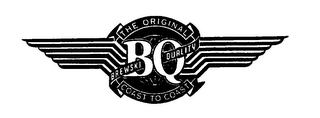 BQ BREWSKI QUALITY THE ORIGINAL COAST TO COAST