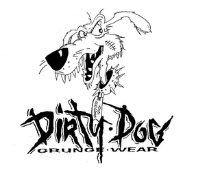 DIRTY DOG GRUNGE WEAR DIRTY DOG TAG