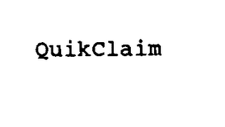 QUIKCLAIM