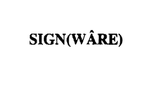 SIGN(WARE)