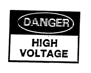 DANGER HIGH VOLTAGE GEAR