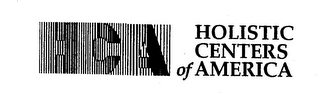 HCA HOLISTIC CENTERS OF AMERICA