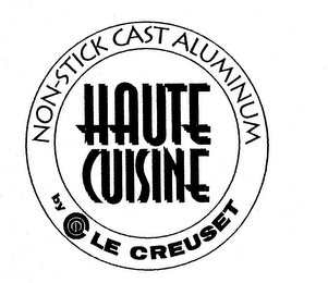 HAUTE CUISINE NON-STICK CAST ALUMINUM BY LE CREUSET