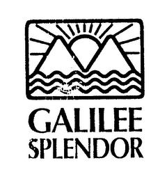 GALILEE SPLENDOR