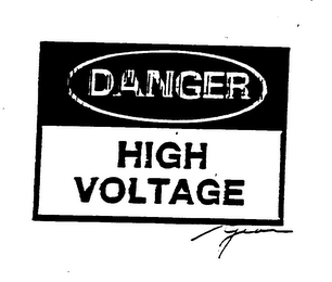 DANGER HIGH VOLTAGE