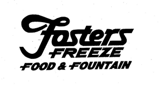 FOSTERS FREEZE FOOD & FOUNTAIN