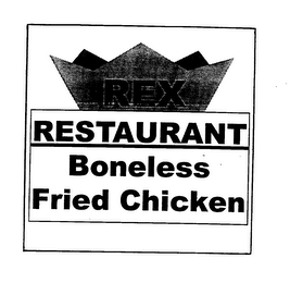 REX RESTAURANT BONELESS FRIED CHICKEN