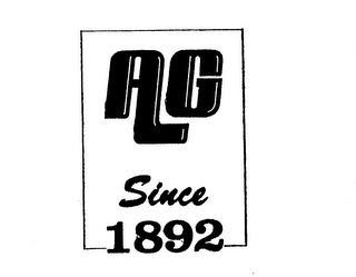 ALG SINCE 1892