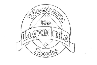 WESTERN LEGENDARIO BOOTS 1893