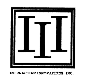 III INTERACTIVE INNOVATIONS, INC.