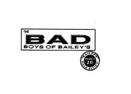 THE BAD BOYS OF BAILEY'S BAILEY'S MALE REVIEW TWEN