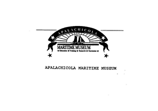 APALACHICOLA MARITIME MUSEUM EDUCATION TRAINING RESEARCH RECREATION