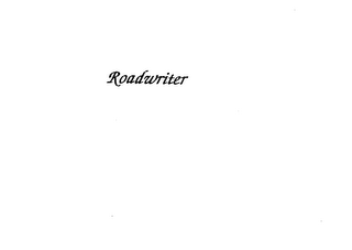 ROADWRITER