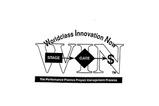 WORLDCLASS INNOVATION NOW WIN STAGE GATE THE PERFORMANCE PLASTICS PROJECT MANAGEMENT PROCESS