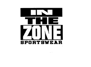 IN THE ZONE SPORTSWEAR