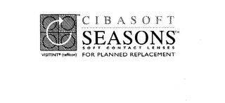 CIBA SOFT SEASONS SOFT CONTACT LENSES FOR PLANNED REPLACEMENT VISITINT TEFILCON