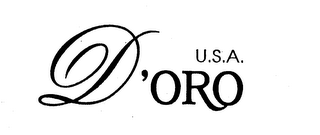 D'ORO U.S.A.