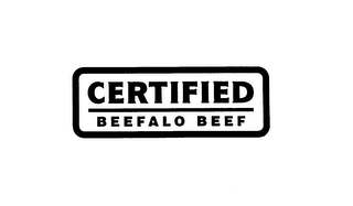 CERTIFIED BEEFALO BEEF