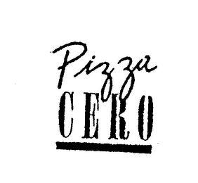 PIZZA CERO