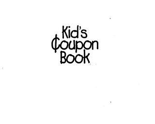 KID'S (CENT SYMBOL)OUPON BOOK