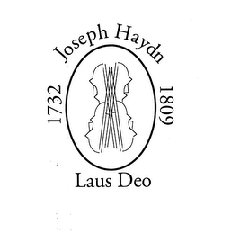 1732 JOSEPH HAYDN 1809 LAUS DEO