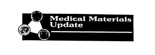 MEDICAL MATERIALS UPDATE