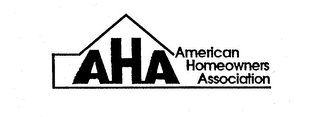 AHA AMERICAN HOMEOWNERS ASSOCIATION