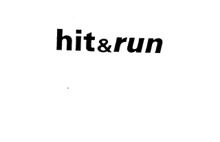 HIT & RUN