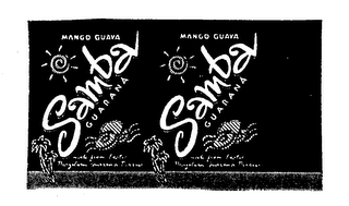 SAMBA GUARANA MANGO GUAVA MADE FROM EXOTIC BRAZILIAN GUARANA BERRIES