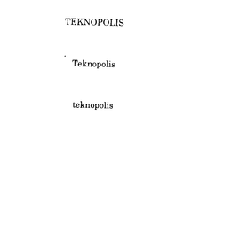 TEKNOPOLIS