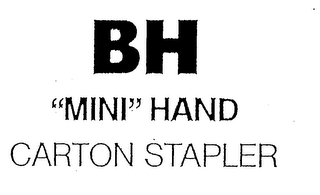 BH "MINI" HAND CARTON STAPLER