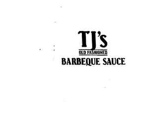 TJ'S OLD FASHIONED BARBEQUE SAUCE