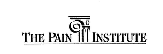 THE PAIN INSTITUTE