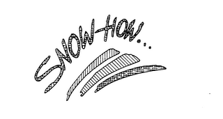 SNOW HOW