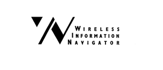 W WIRELESS INFORMATION NAVIGATOR